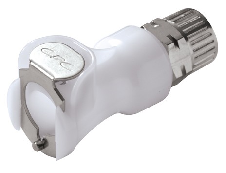 PLC130M10 - CPC Kupplung 10,0 mm AD / 8,0 mm ID Klemmringverschraubung, ohne Absperrventil