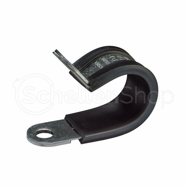 Schlauchschelle gummiert 15 mm 10 Stück Norma Kabelschelle 