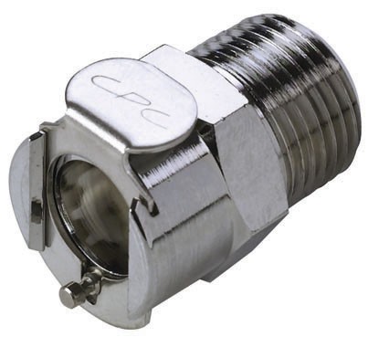 CPC Messing Kupplung mit 3/8" NPT Außengewinde | LCD10006