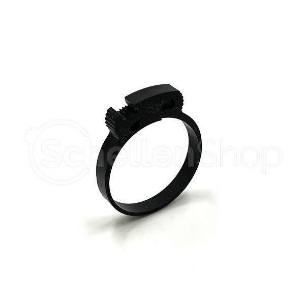 Schlauchschelle Kunststoff, Herbie Clip | Schnapp-Schlauchschelle, Nylon (schwarz)