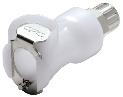 PLC13004 - Kupplung 6,4 mm AD / 4,3 mm ID Klemmringverschraubung, ohne Absperrventil