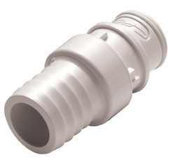 FFC221235 - Stecker 19,0 mm Schlauchanschluss, ohne Absperrventil, Buna-N Dichtung (FDA)