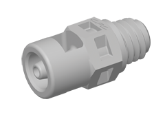 Einschraubstutzen mit 1,6 mm Schlauchanschluss