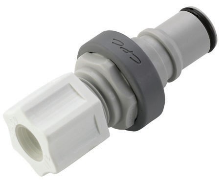 NS6D20008 - Stecker 1/2" JACO Schlauchanschluss, mit Absperrventil, EPDM-Dichtung