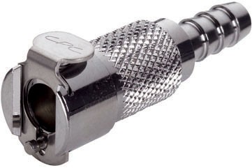MCD1704HT - Hitzebeständige CPC Kupplung mit 6,4 mm Schlauchanschluss, mit Absperrventil, Buna-N Dichtung (High Temperature)