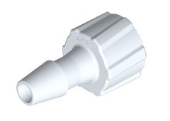 LM5130 - 5,8 mm Schlauchanschluss (5/32"), männlicher Luer-Anschluss, Nylon weiss