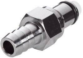 LC22006 | CPC Messing Stecker mit 9,5 mm Schlauchanschluss