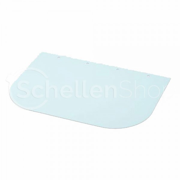 Visierfolie für Gesichtsschutz / Augenschutz, Polycarbonatfolie 0,125 mm