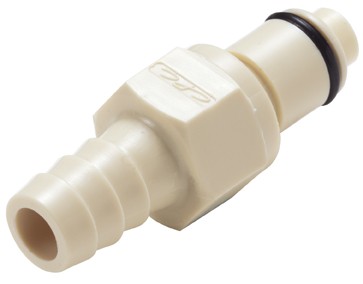 PLCD2200612 - Stecker 9,5 mm Schlauchanschluss, mit Absperrventil, EPDM-Dichtung