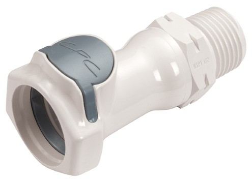 HFC10835BSPT - Schnellverschlusskupplung mit 1/2" BSPT Außengewinde, ohne Absperrventil