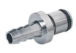 LC22004 - CPC Messing Stecker mit 6,4 mm Schlauchanschluss